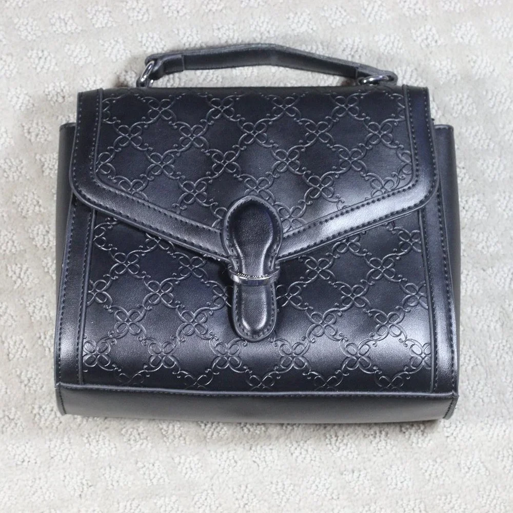 NWOT Nine West Black Clutch Purse